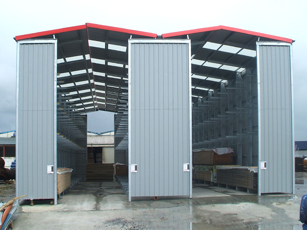 extra outdoor warehouse storage
