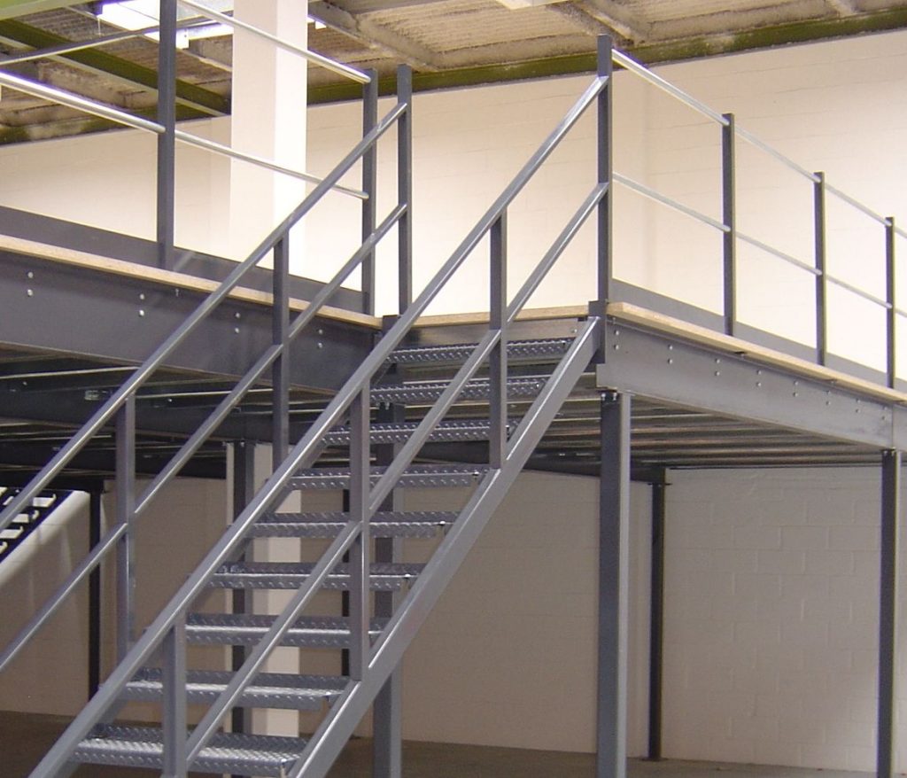 Industrial Mezzanine Handrail and Balustrade