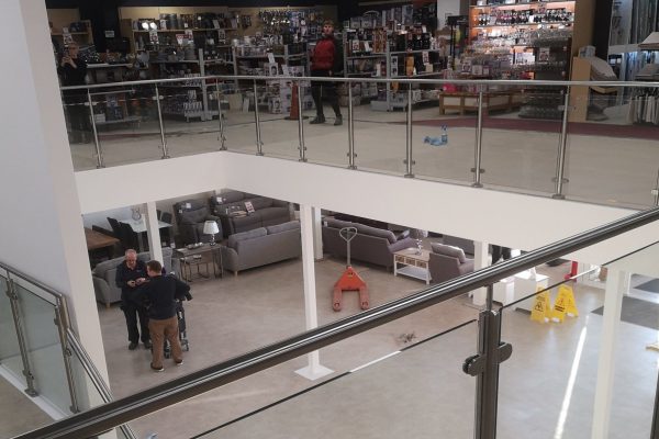 Retail Mezzanine Floor bespoke designed