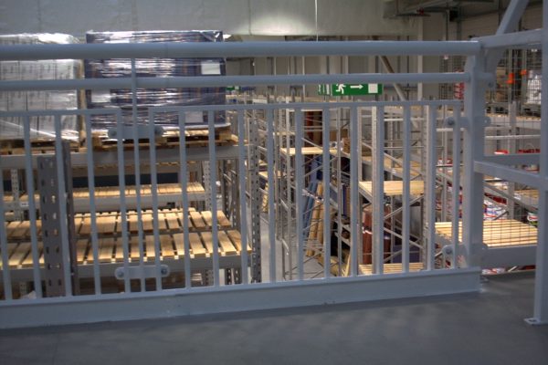 Mezzanine Handrails and Balustrades